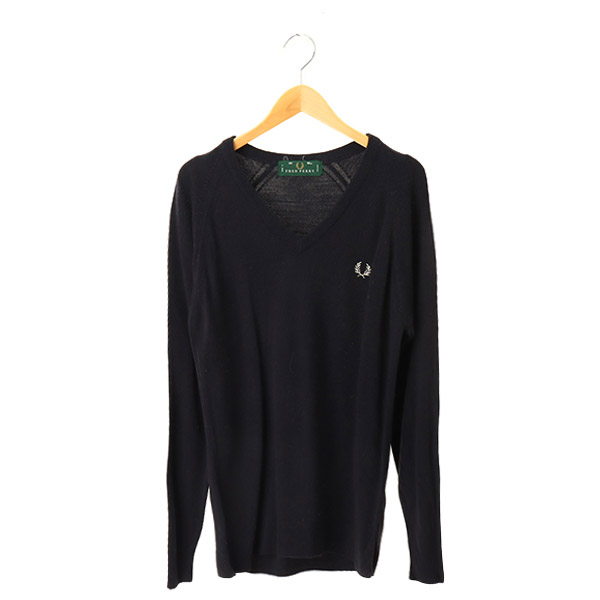 FRED PERRY 프레드 페리 / 아크릴 / 니트[ MADE IN ENGLAND ](SIZE : MEN M)